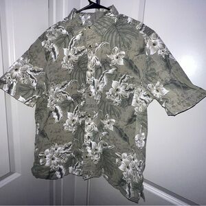 Croft&Barrow Hawaiian print button down
